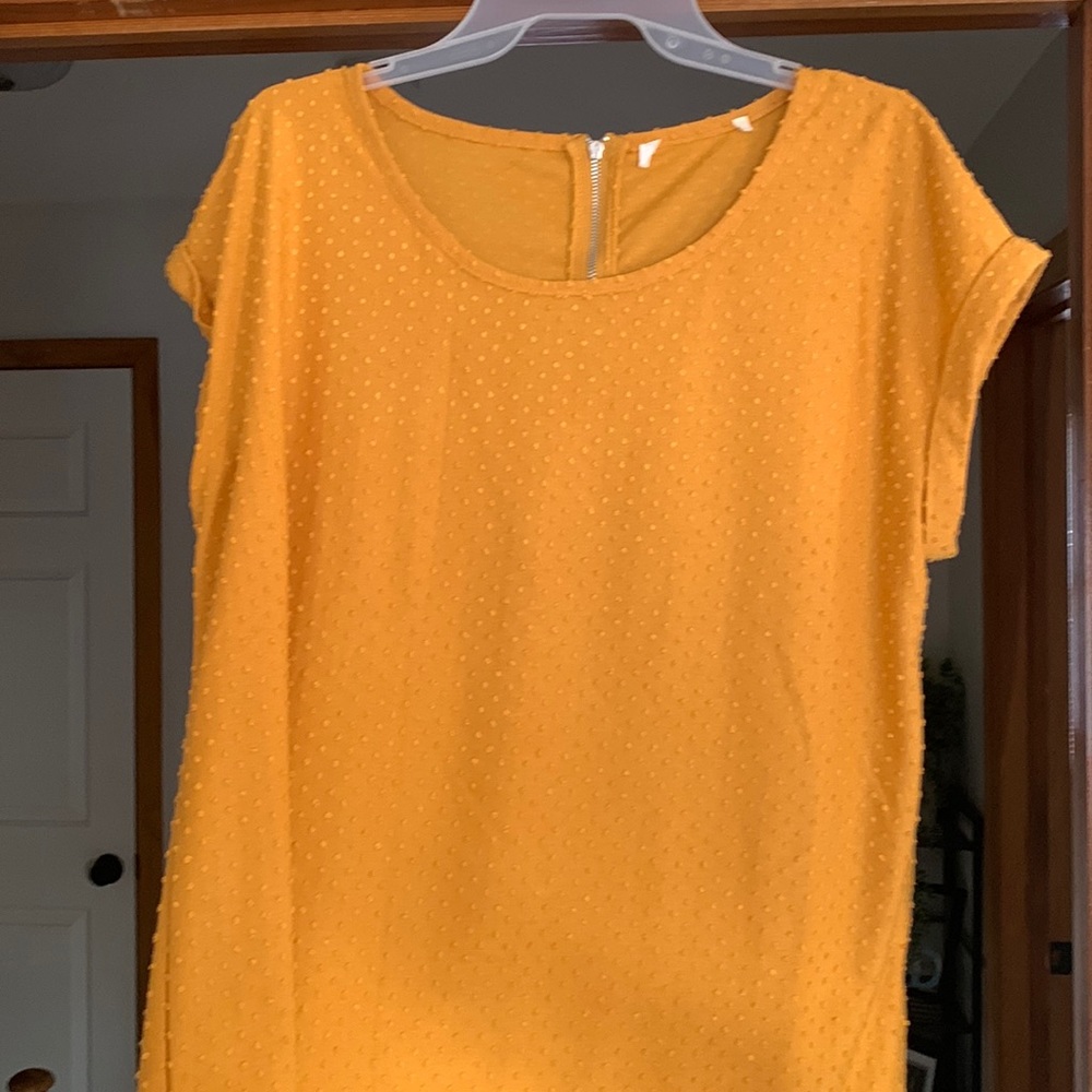 Golden blouse- size M